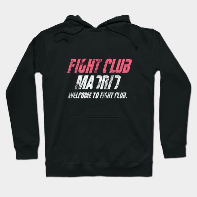 Fight Club Madrid Hoodie by Clathrus